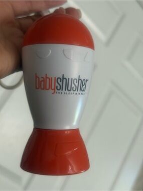 Baby Shusher Portable Sleep Soother - White & Orange